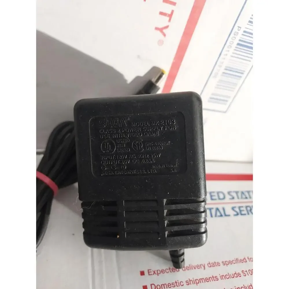 Sega Genesis Model 2 Power Supply AC Adapter MK-2103 Original OEM - T6#203